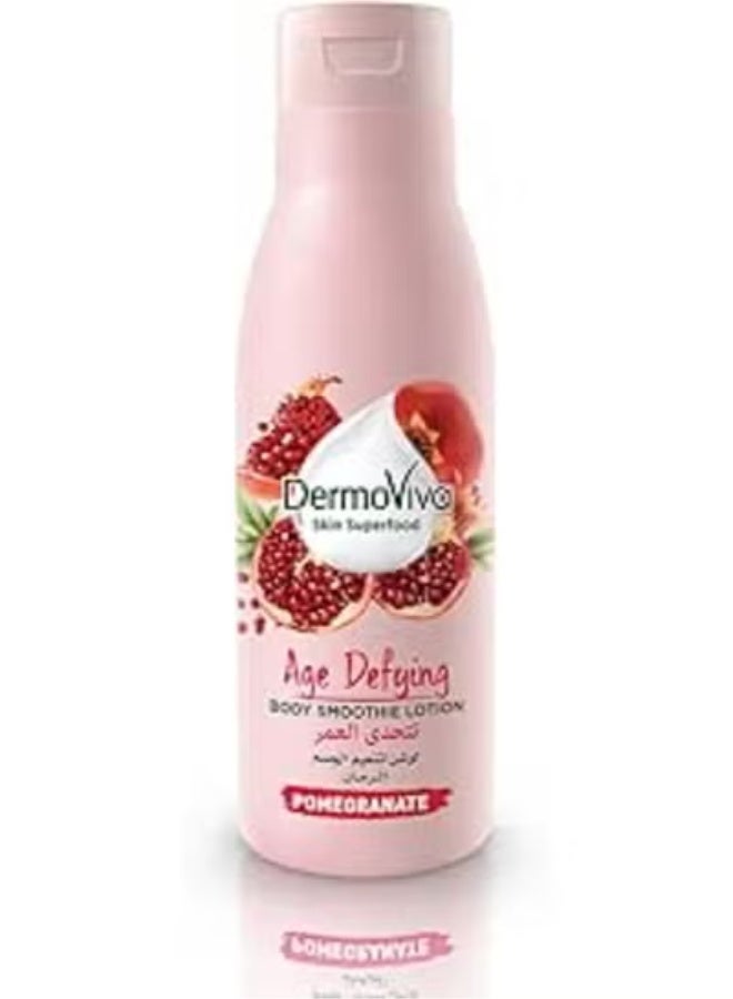 ديرموفيفا (DermoViva Age Defying Body Lotion 400ml ) WITH (DermoViva Avocado Smoothie Lotion Green 400ml) - Image 2