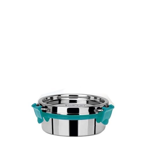 PDDFALCON Stainless Steel EcoNxt Max Lunch Box Set, 100% Leak-Proof, BIS Certified, Jindal Seal & Made in India -Sea Green (300ml) - Image 1