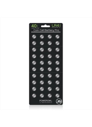 High Capacity LR41 Batteries 40 Pack, AG3 L736 392 384 192 Premium Alkaline Battery 1.5V Button Coin Cell Batteries - pzsku/Z3D0D02D6881869483AB1Z/45/_/1715638721/0f5457f8-9ab9-4cc6-8c22-35ff849215fc