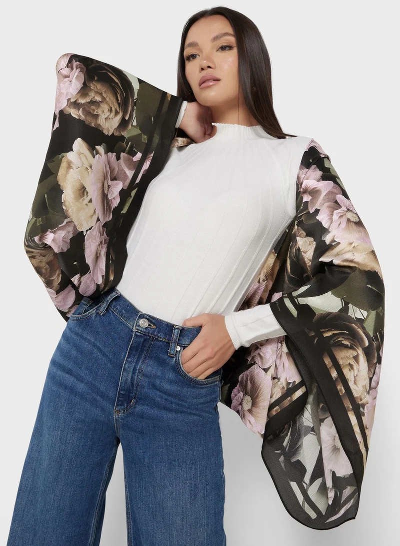 Ted Baker Abiaii Hammered Silk Wearable
