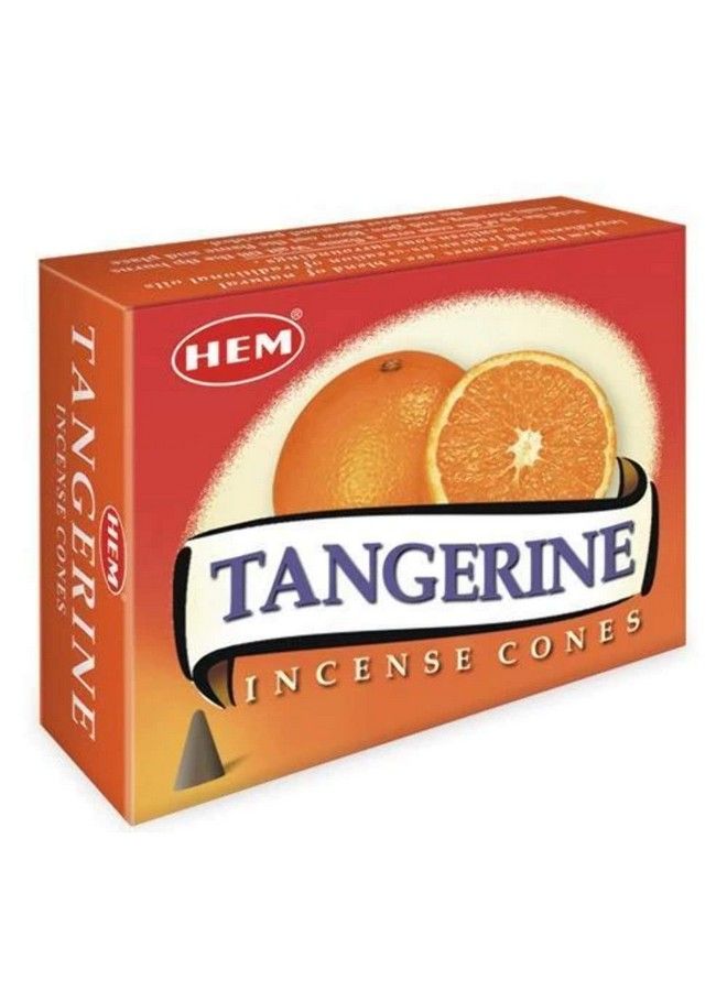 HEM Tangerine Case Of 12 Boxes 10 Cones Each Hem Incense From India - Image 1