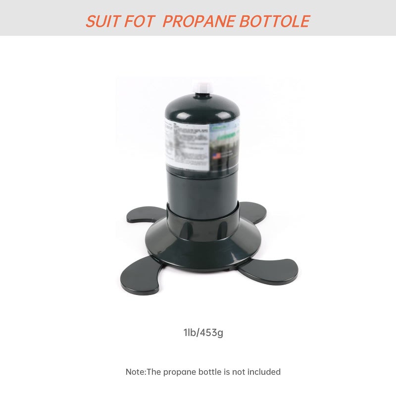 Valken Propane Cylinder Base Foldable 16oz/1lb Propane Fuel Canister Stabilizer Stand Gas Tank Bottle Fixed Support - Image 5