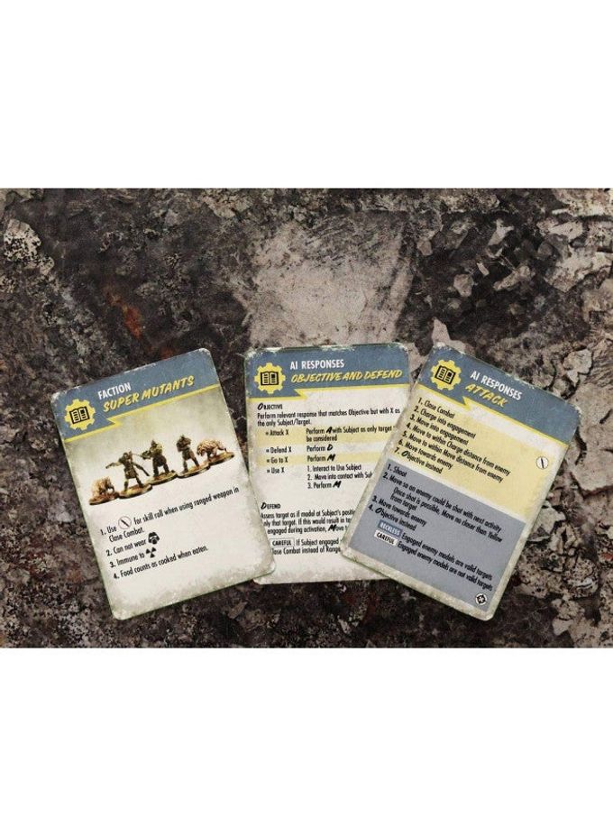 Modiphius Entertainment Fallout: Wasteland Warfare Two Player Starter Strategy Boxed Board Game Ages 12 & Up (Officially Licensed Fallout Miniatures Game) - Image 5