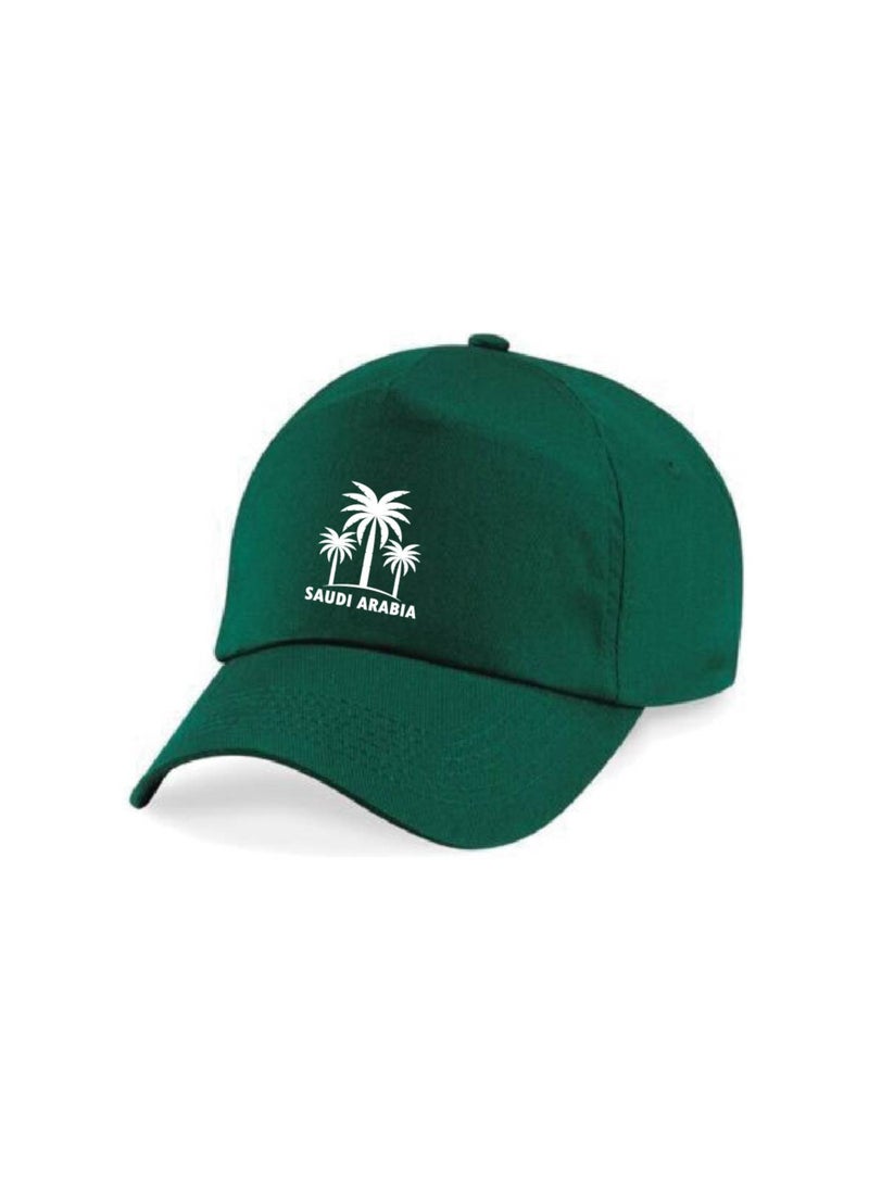 Saudi National Day T Shirt for Girls, Cap, Badge, Flag Set Celebrate Pakistan Saudi National Day with this Kids Combo Pack in Style - Image 4