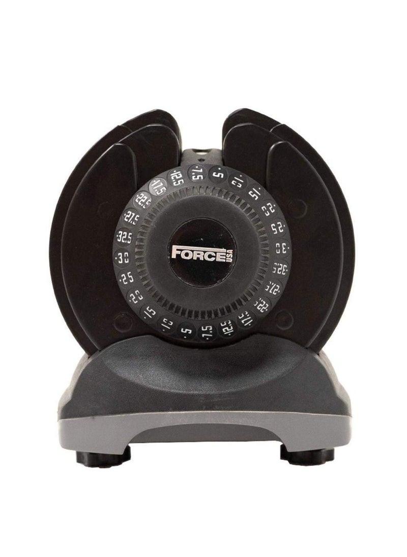 FORCE USA - Dialtech Elite 32.5Kg Adjustable Dumbbell With Stand - Image 1