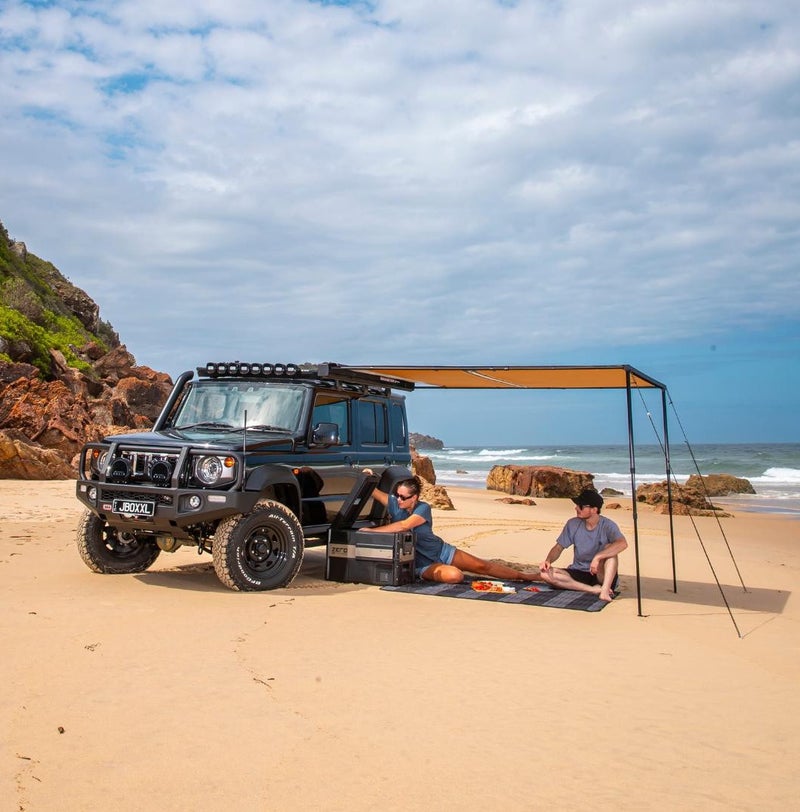 ARB Picnic Blanket 2170273 Waterproof Outdoor Camping Blanket Picnic Mat for Beach Travel Overlanding 4x4 Off-Road Adventure Hiking Family Picnic & Outdoor Activities, Portable with Carry Strap. Camping/Travel/Hiking/Foldable/Grass - Image 4