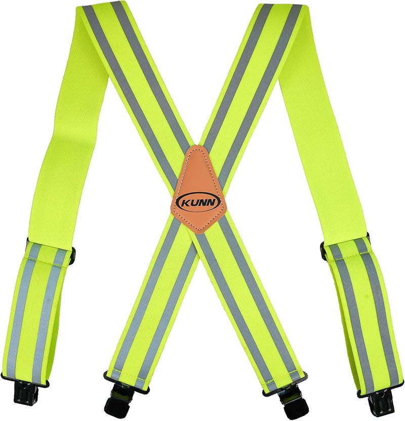 KUNN Safety Reflective Suspender Safety & High Visibility Men Work Suspender - Image 2