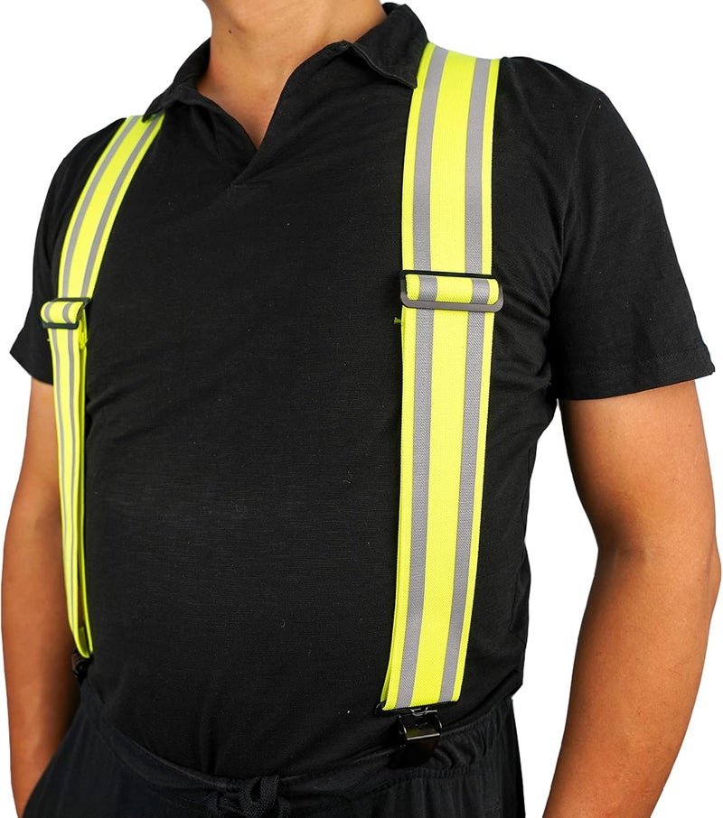 KUNN Safety Reflective Suspender Safety & High Visibility Men Work Suspender - Image 4