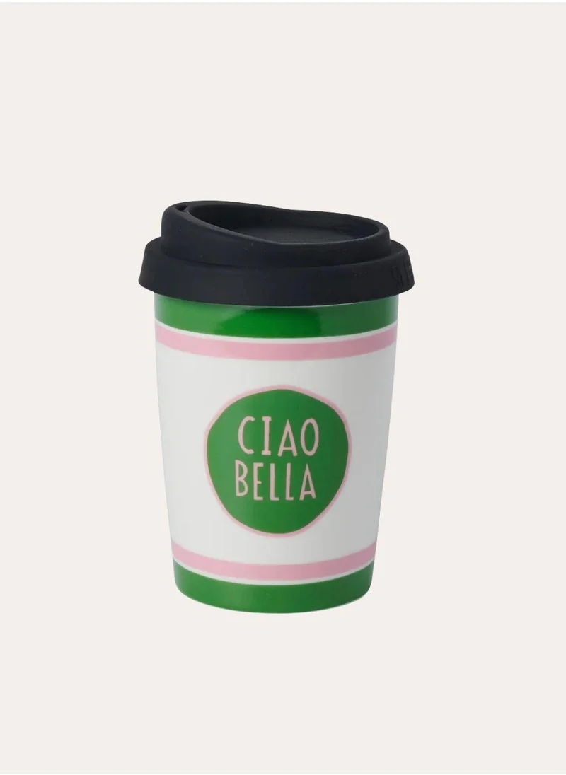 The Saffron Souk Ciao Bella Travel Coffe Cup