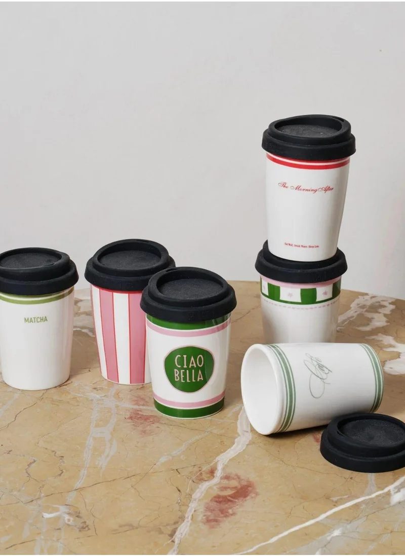 The Saffron Souk Ciao Bella Travel Coffe Cup