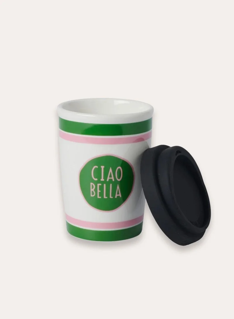 The Saffron Souk Ciao Bella Travel Coffe Cup