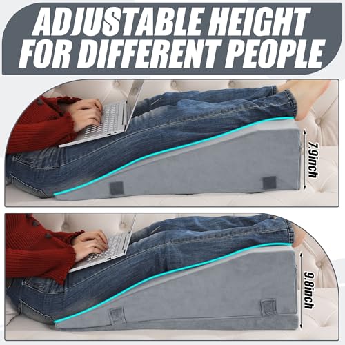 ROYALAY Leg Elevation Pillows for After Surgery, Adjustable Height Knee Surgery Recovery Equipment, Knee Replacement Recovery Aids for Hip Ankle Pain Relief Patent Pending, Single Leg - Image 3