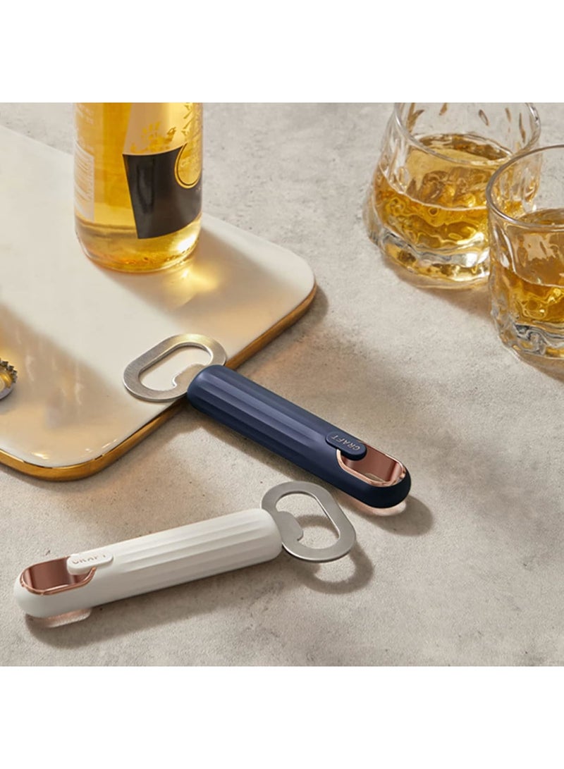SYOSI Ergonomic Stainless Steel Wall Mounted Bottle Openers Set of Two for Home Kitchen Bar Daily Use and Gift - Image 5
