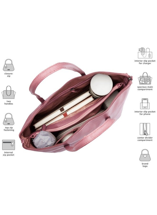 Caprese Women's Tote Bag (Dull Pink) - Image 2