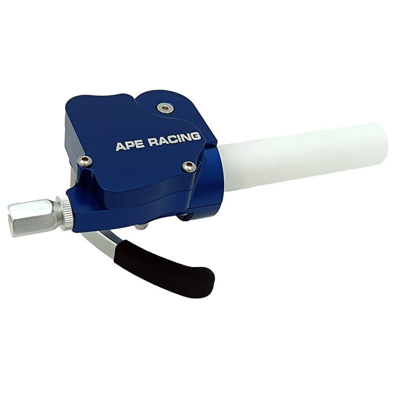 APE RACING Throttle Dual Gasser Thumb or Twist Functions for ATVs Dirt Bikes Blue - Image 2