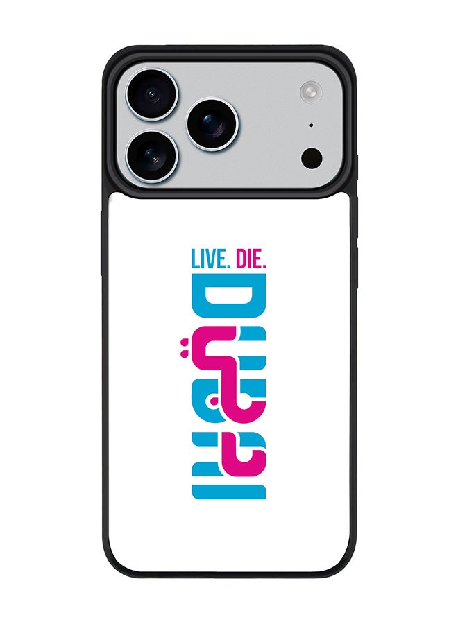 Stylizedd iPhone 17 Pro Max Case, [Compatible with MagSafe] Slim Magnetic cover Phone Case iPhone 17 Pro Max -Live Die DUBAI - Image 1