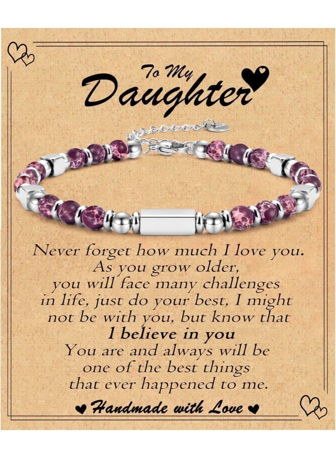 Mothers Day Gifts for Wife Mom Grandma New Mom to Be Bonus Mom Sister Dog Mom Aunt Stepmom Mother in Law Daughter in Law Boyfriends Mom Sister in Law, Beaded Bracelets Jewelry Gift for Women Girls Her - Image 1
