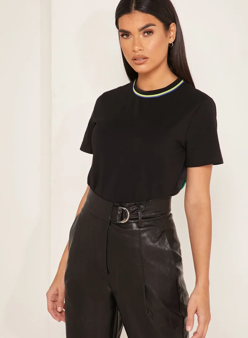 Ted Baker Jerila Contrast Neck T-Shirt