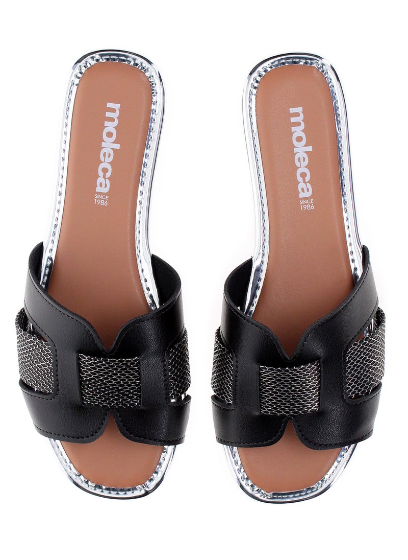 موليكا صنادل مسطحة للنساء - ملابس يومية أنيقة ومريحة - Image 5