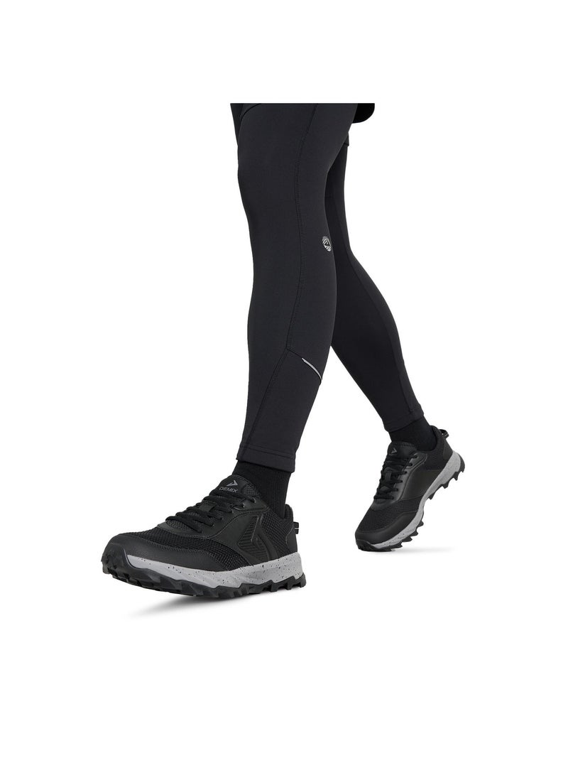 Demix Trail Men's Cross-Country Running Sport Shoes – Black Lightweight Trail Sneakers with Durable Grip and Cushioning - Image 4