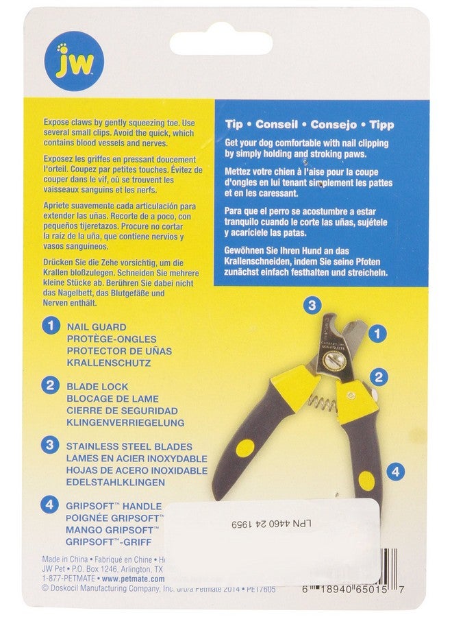 جي دبليو مقص أظافر جريبسوفت ديلوكس من شركة بيت كومباني للكلاب، مقاس متوسط - Image 4