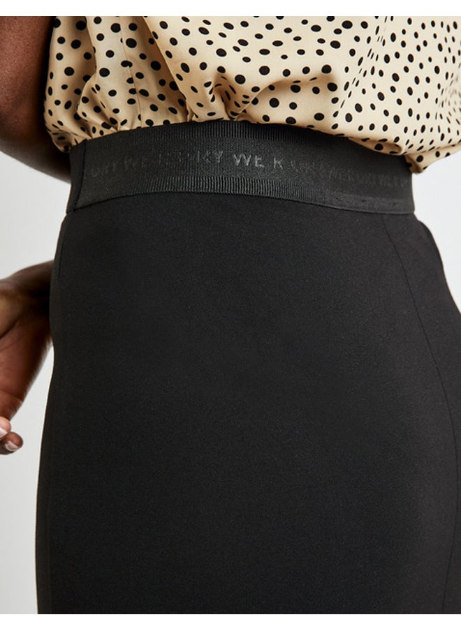 GERRY WEBER Pencil skirt with an elasticated waistband and added stretch  - Image 3