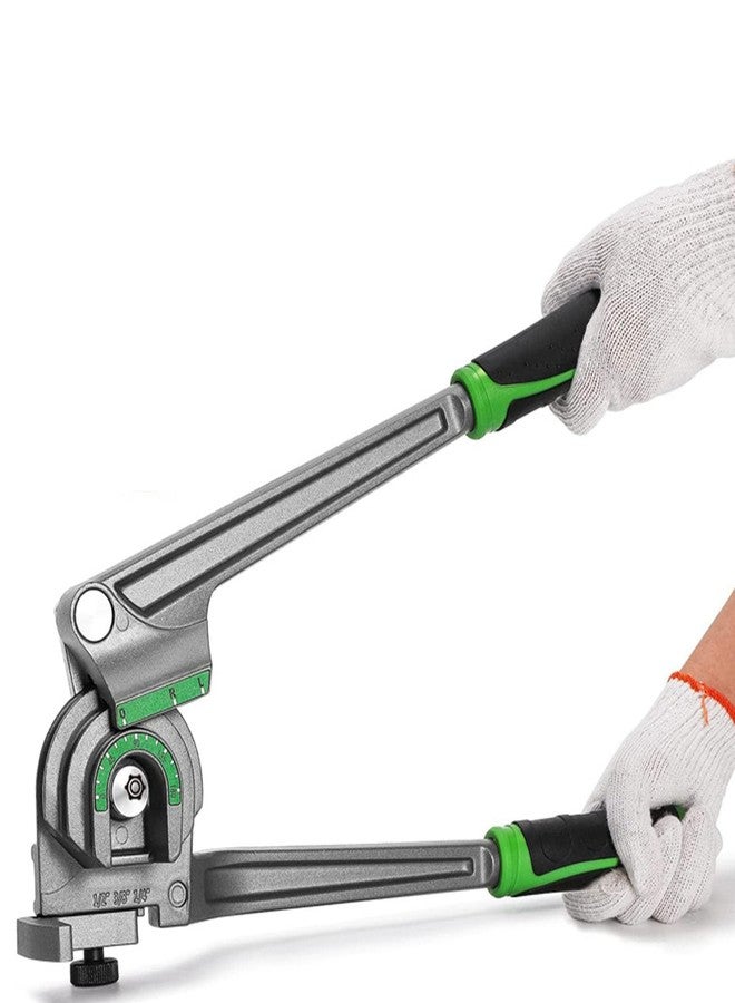 Bewinner Pipe Tube Bender - 3 in 1 Tubing Bender, 180 Degree 1/4 3/8 1/2 Inch OD Copper Aluminum Tube Bender for HVAC Air Conditioning Refrigeration Repair, Tubes Bending Tools - Image 1