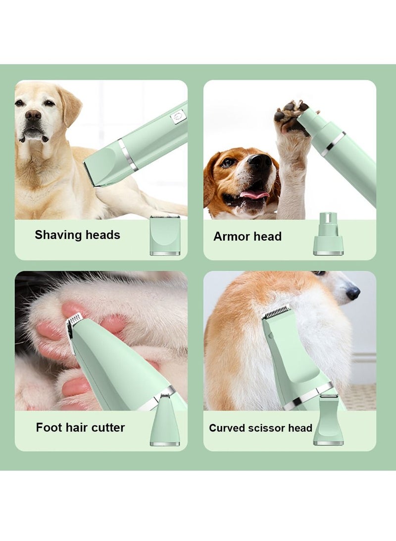 Arabest طقم قص شعر الكلاب، ماكينة حلاقة كهربائية للحيوانات الأليفة مع آلة تقليم أظافر القطط، أدوات تصفيف شعر الكلاب وقاطع أظافر القطط - Image 2