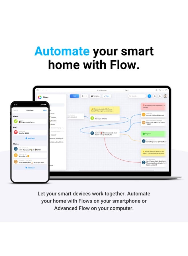 Homey Pro Mini Smart Home Hub for Home Automation with Zigbee, Ethernet, Matter & Thread - Image 5