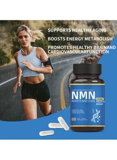 MAAC10 Formulas NMN Supplement Alternative - Liposomal NMNH (Dihydronicotinamide Mononucleotide) - High Purity NAD Supplement for Anti Aging, Energy, Focus - 60 Capsules - 250mg  - Image 3