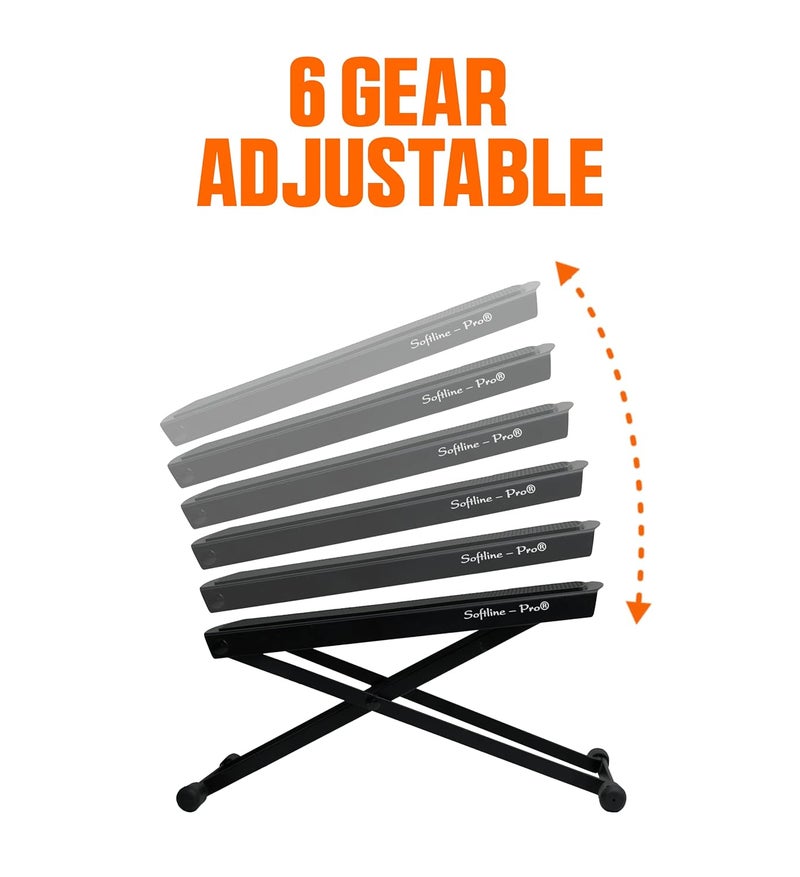 Softline Pro SP26 Foldable Metal Foot Rest Stand for Guitar Player - Image 2