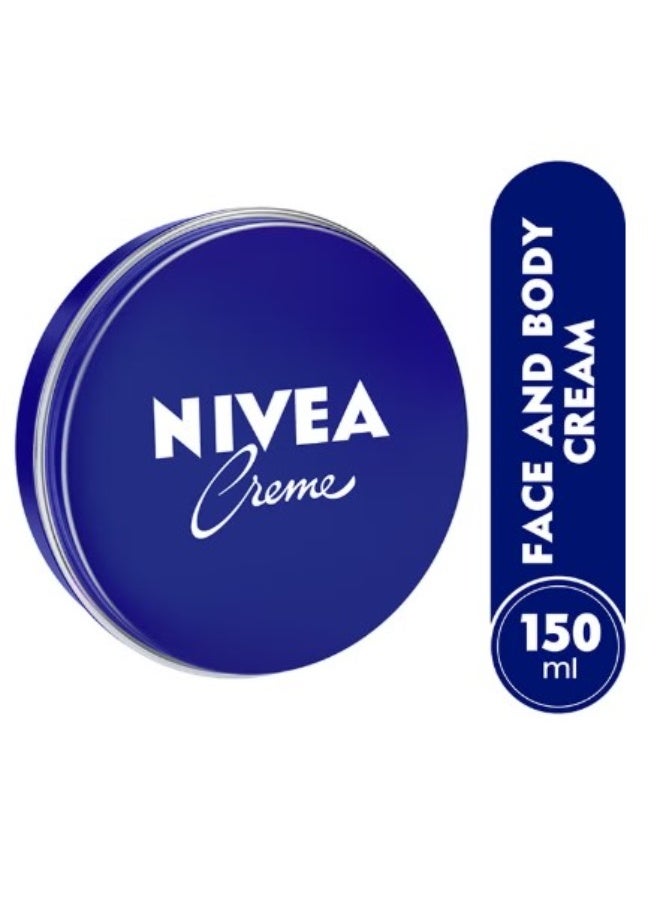 نيفيا كريم مرطب متعدد الاستخدامات 150 مل علبة زرقاء – ترطيب عميق للوجه واليدين والجسم مناسب لجميع أنواع البشرة - Image 2