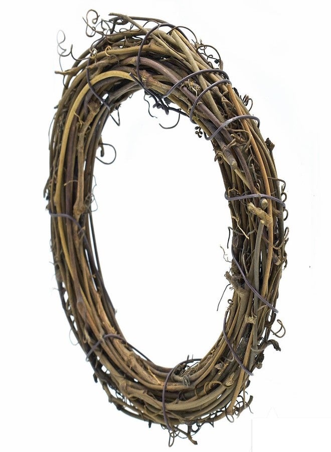 Eoast Crafts Birds Nest - Wreath Ring Round,NEST Ring for Chritmas Ornaments, Decoration and Craft Product (8 CM -2PC) - Image 1