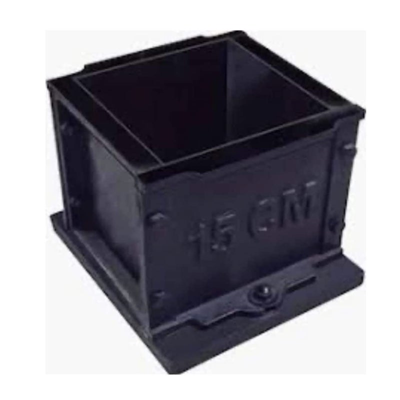 QADAR High Strength 150x150x150mm Cast Iron Concrete Cube Mould Designed to Withstand Rough Handling from Cement Samples - Image 1