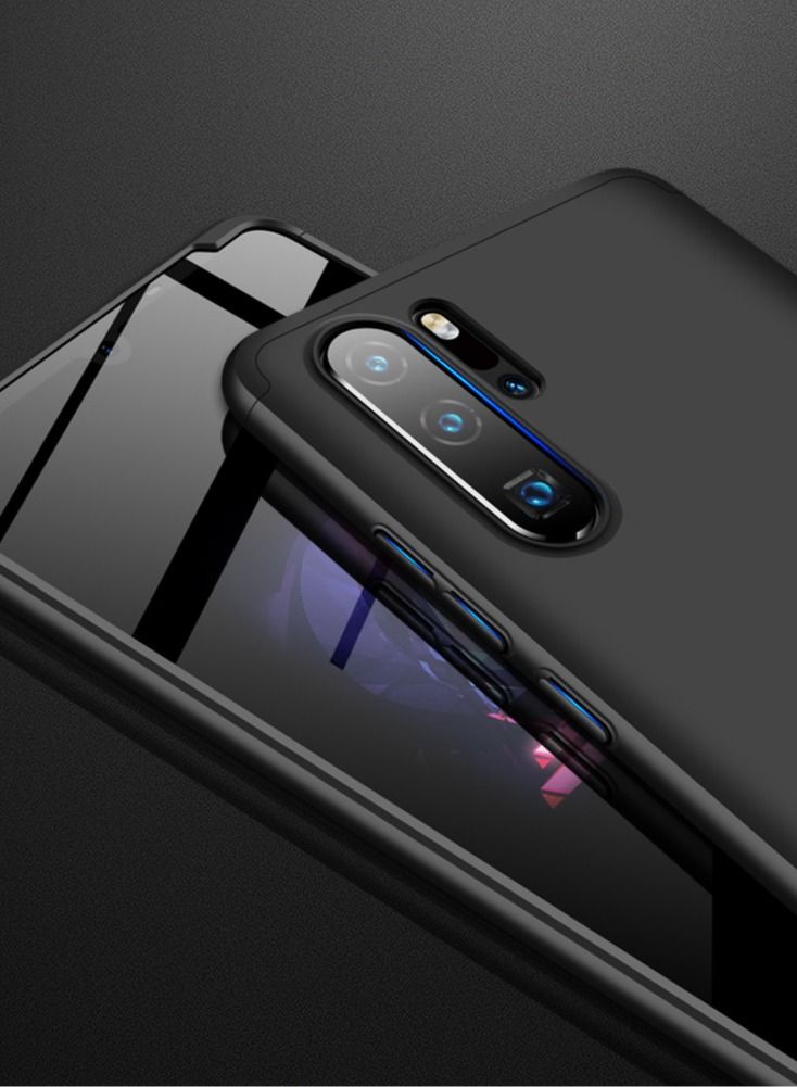 Loquat 360 All-Inclusive Contrast Color Splicing Protective Huawei Mobile Phone Case