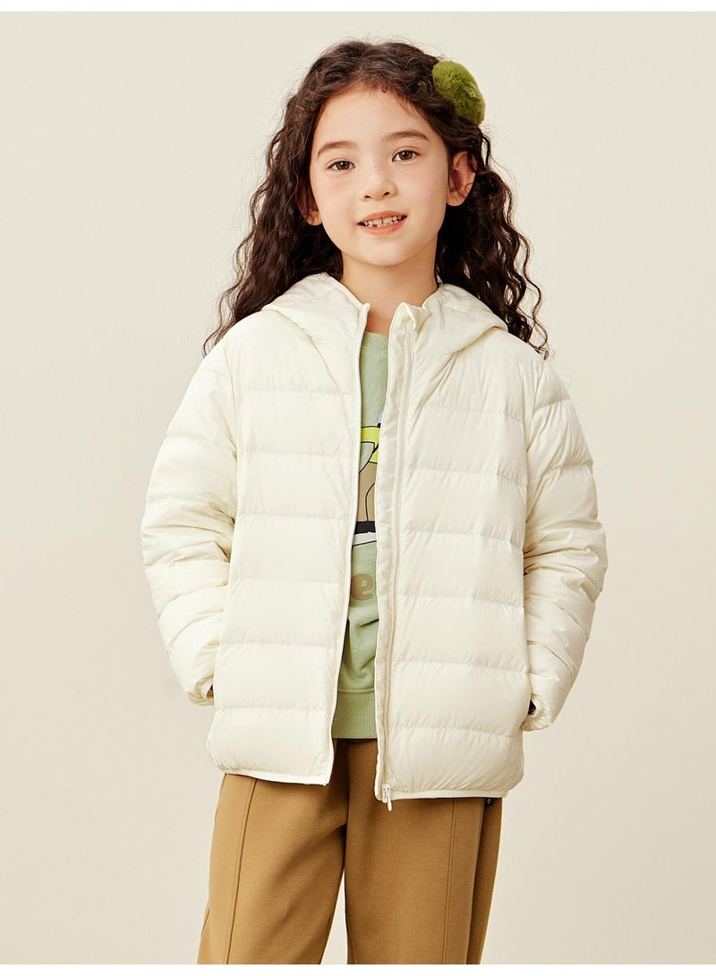 ميني بالا معطف ريشي ضد الرياح دافئ للأولاد والبنات والعائلات ، مجموعة خفيفة الوزن للأطفال - Image 1