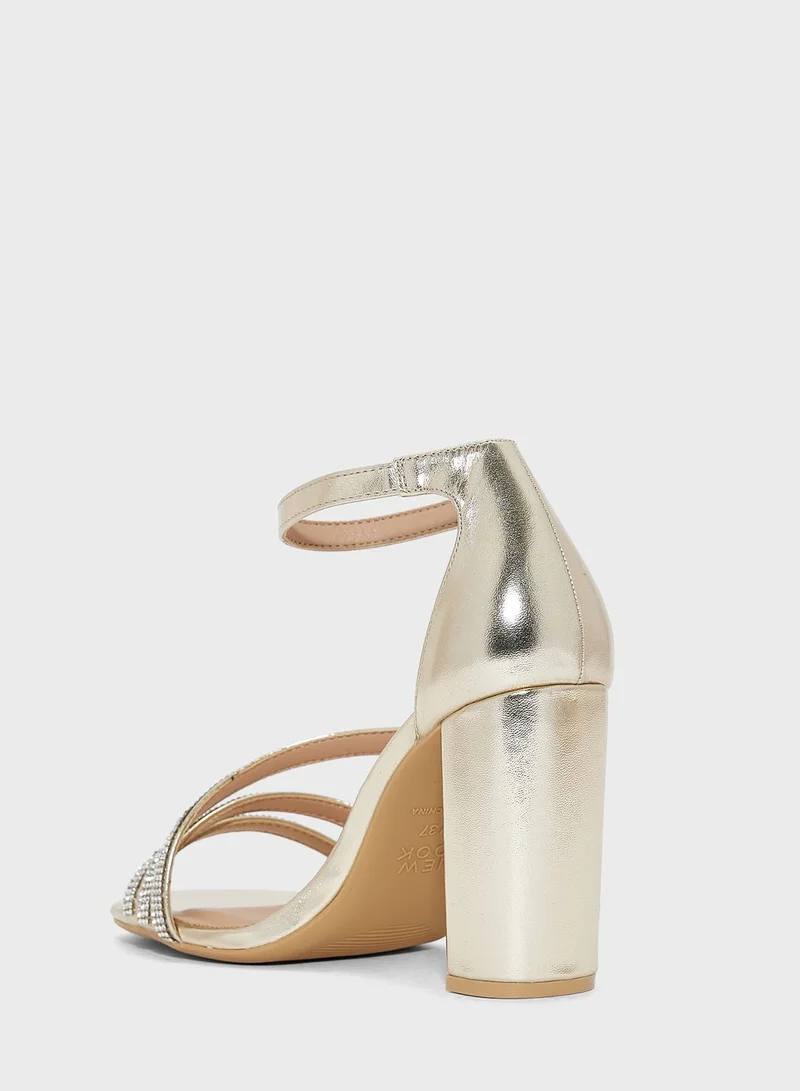 NEW LOOK Sparkle Multi Strap Sandals