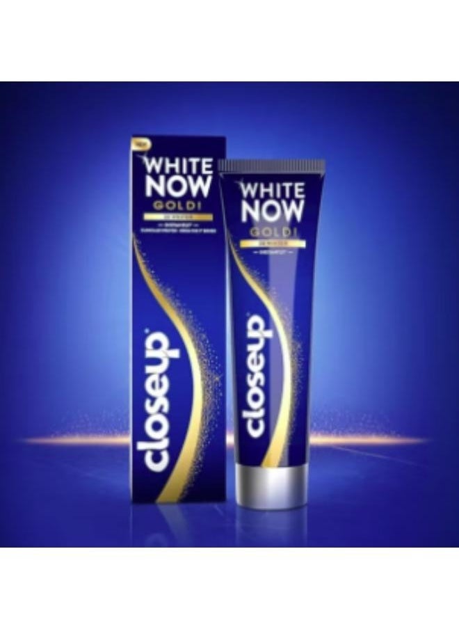 Closeup Closeup White Now Toothpaste Gold 75ml with Oral-B Extra Clean Pro Expert Multi Color Toothbrush - Soft 40  - Image 3
