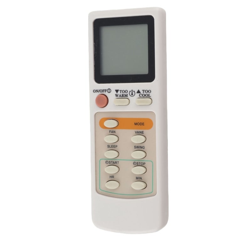 Air Conditioner Remote Control Replacement ABS Durable Wide Compatibility Mitsubishi M09 EG6D EG6C - Superior Performance Multi Angle Sensing for Lost Damaged Remotes - Image 4