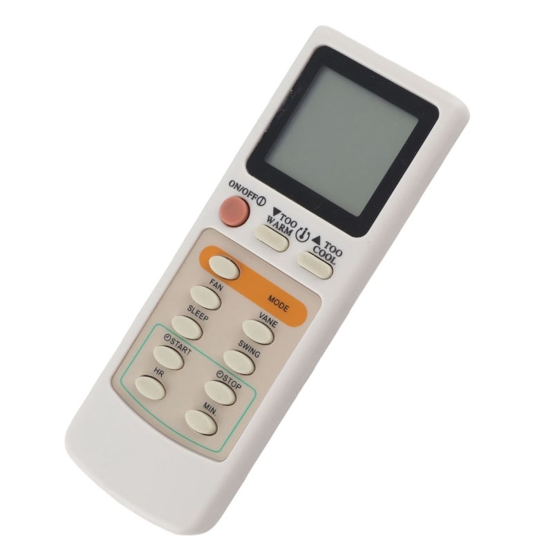 Air Conditioner Remote Control Replacement ABS Durable Wide Compatibility Mitsubishi M09 EG6D EG6C - Superior Performance Multi Angle Sensing for Lost Damaged Remotes - Image 3