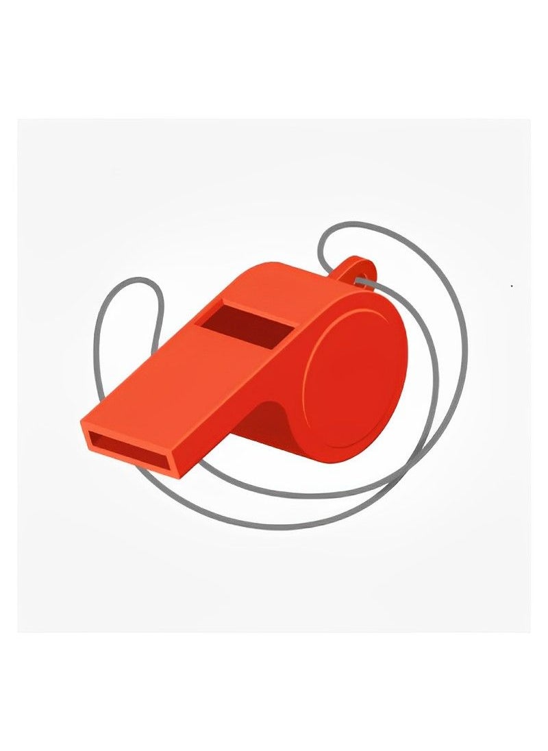 Generic - Whistles | Sports Whistles Loud Crisp Sound Whistle , Bulk Ideal for Coaches , Referees , and Officials | Sports Whistles - Red - Image 1