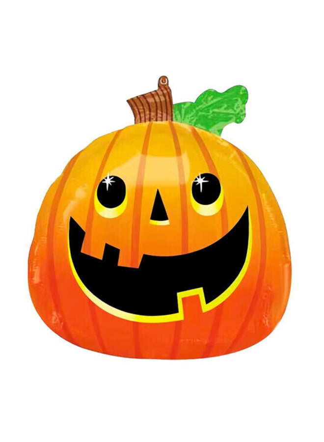 Toyland Jumbo 60x50cm Smiling Pumpkin Foil Balloon-Decoration for Halloween Parties