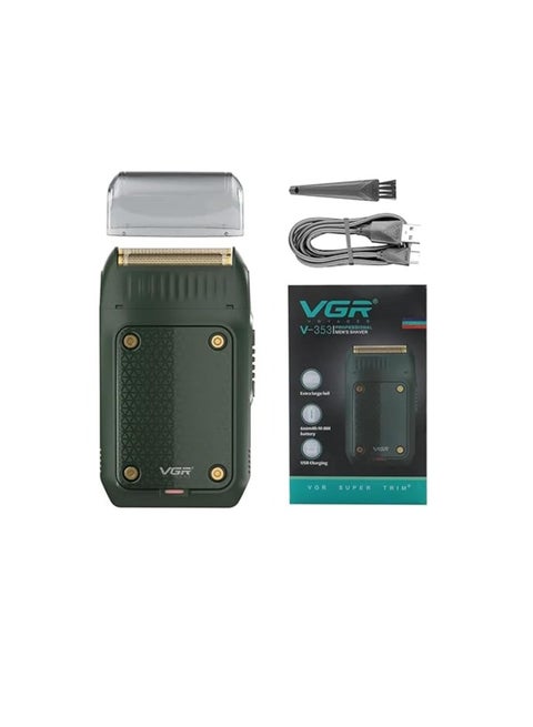 V-353 Rechargeable Electric Shaver BLAK