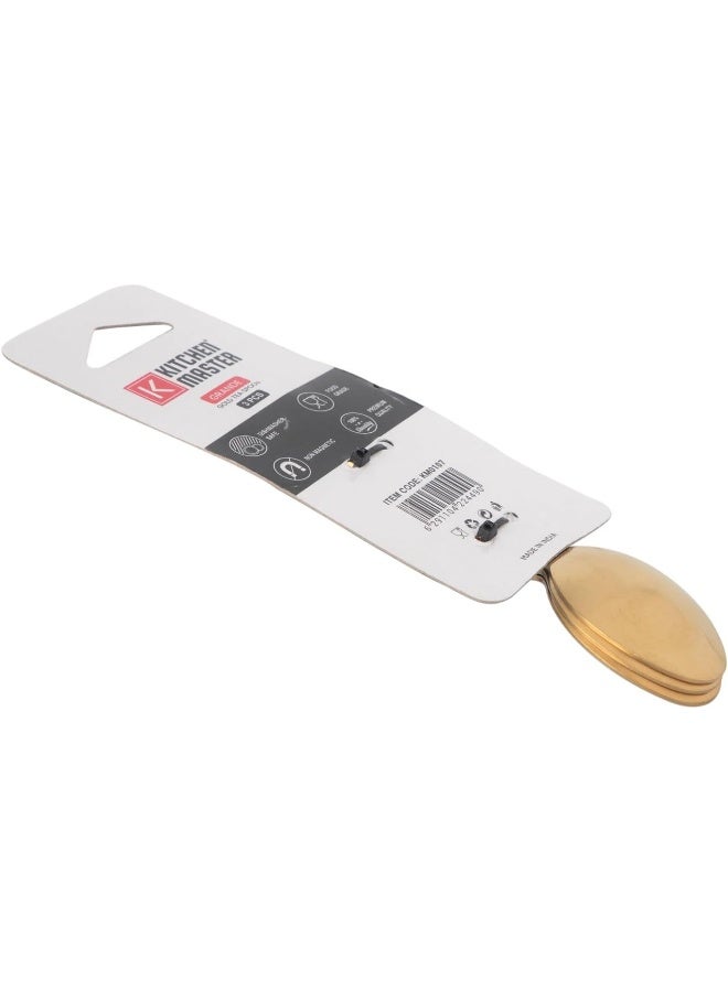 Kitchen master Kitchen master GOLD TEA SPOON 3PC PACK - GRANDE  - Image 4