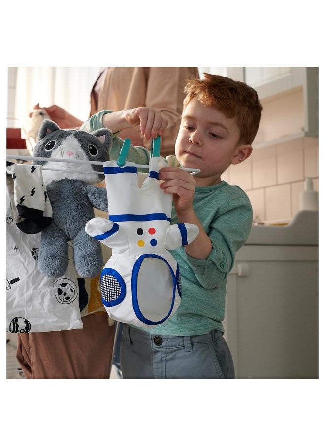 Zaboon - Soft toy with astronaut suit, cat, 28 cm - Image 1