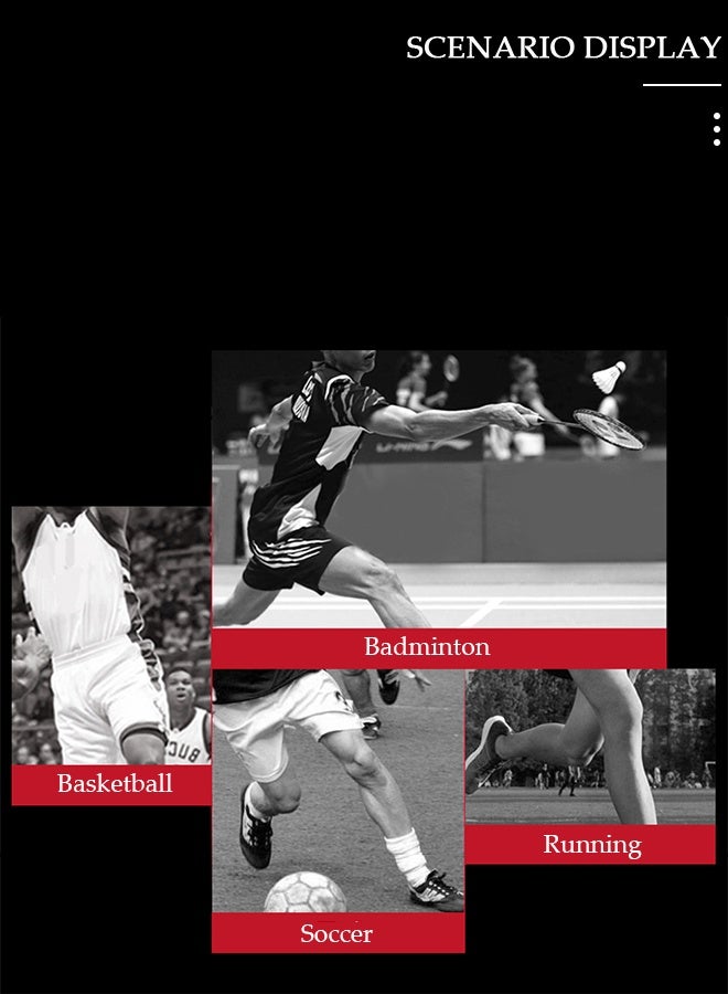 DUNISO قطعتان من وسادة الركبة، دعامة للركبة، كم ضاغط للرجال والنساء، دعم الركبة لتشغيل وسادات الركبة الطبية لتمزق الغضروف المفصلي، الرباط الصليبي الأمامي، التهاب المفاصل، وتخفيف آلام المفاصل - Image 2