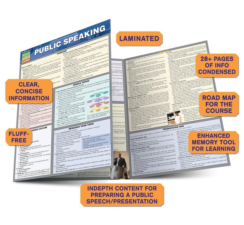 QuickStudy Public Speaking - Image 3