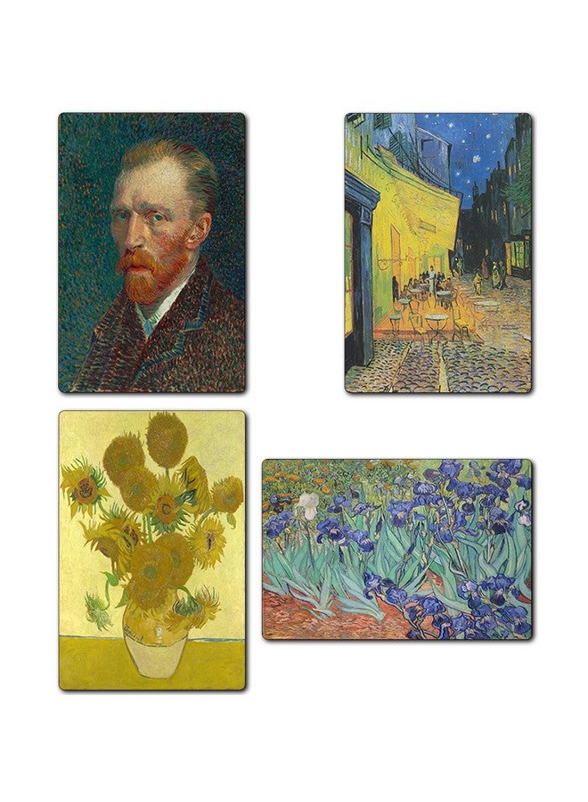 Windup Fridge Magnets Posters - Paintings of Vincent Van Gogh Art - 4 x 6 inch - Set of 8 - Image 5
