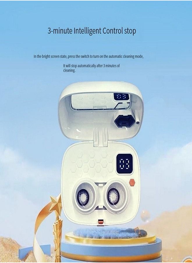 Generic - Automatic Contact Lens Cleaner with Timer and Ultrasonic Vibration for Precise Cleaning and Disinfection - Image 1