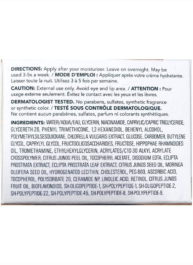 saturday skin - Yuzu Vitamin C Sleep Face Mask Skin Care Retinol Niacinamide Face Moisturizer Brightening Sleeping Overnight Mask Facial Masks for Women, Korean beauty, Vegan Smooth Skin and Reduce Wrin - Image 1